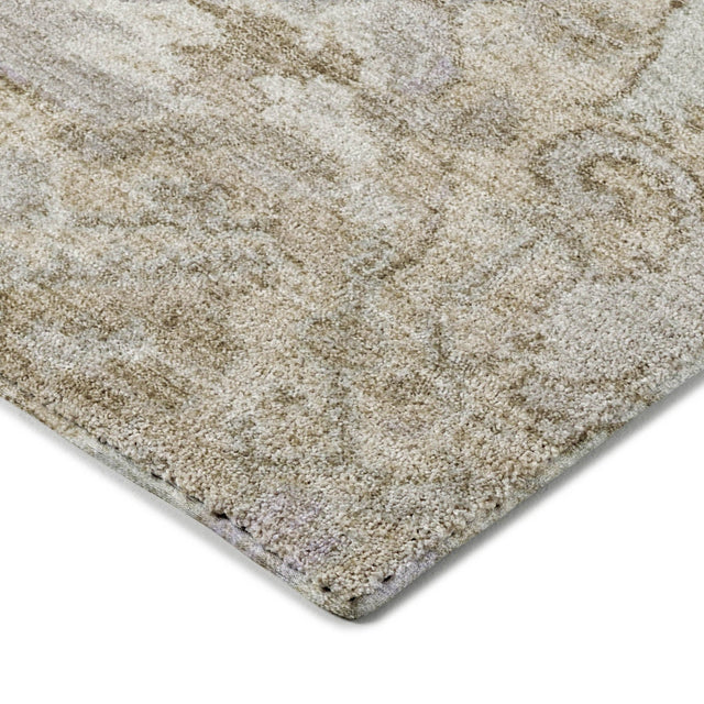 Dalyn Tabrook TB15 Ivory Rug corner detail