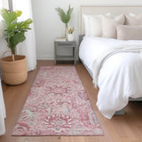 Dalyn Tabrook TB15 Pink Rug shown in a room