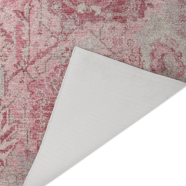 Dalyn Tabrook TB15 Pink Rug backing detail