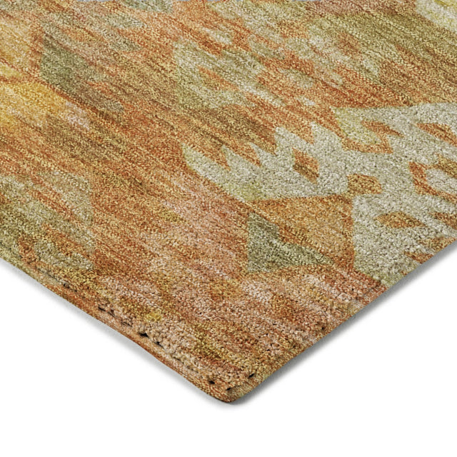 Dalyn Tabrook TB2 Copper Rug corner detail