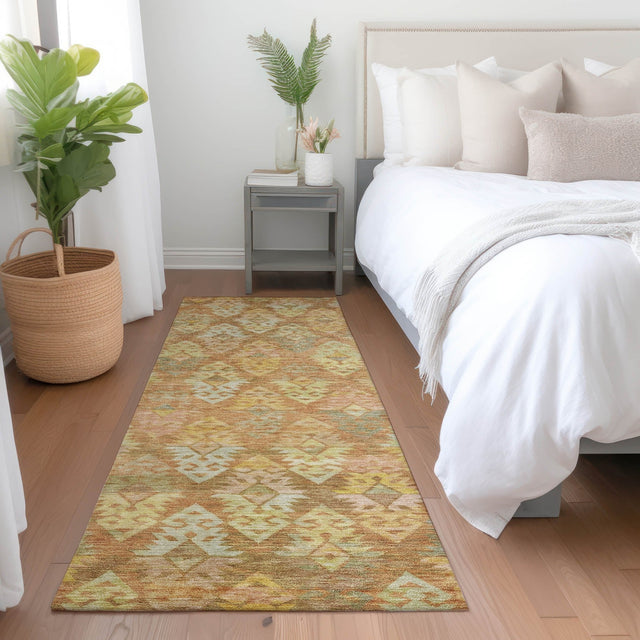 Dalyn Tabrook TB2 Copper Rug shown in a room