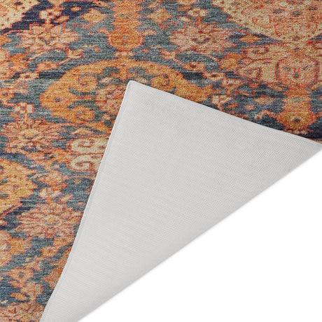 Dalyn Tabrook TB3 Terracotta Rug backing detail