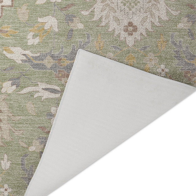 Dalyn Tabrook TB4 Aloe Rug backing detail