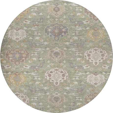 Dalyn Tabrook TB4 Aloe Rug round rug