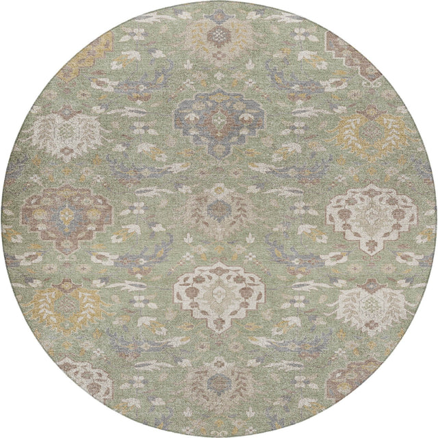 Dalyn Tabrook TB4 Aloe Rug round rug