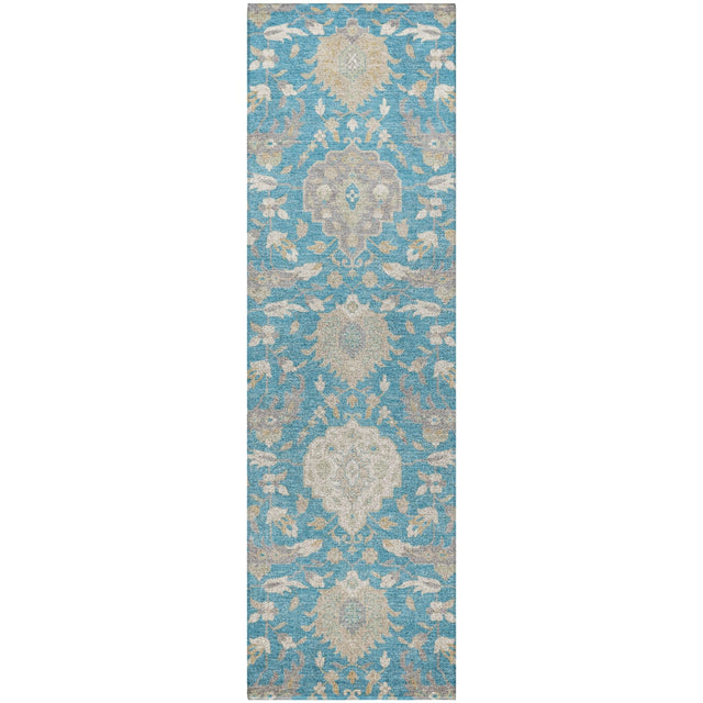 Dalyn Tabrook TB4 Blue Rug runner rug