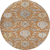 Dalyn Tabrook TB4 Copper Rug round rug