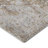 Dalyn Tabrook TB5 Chocolate Rug corner detail