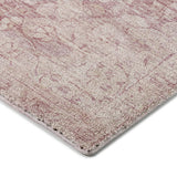 Dalyn Tabrook TB5 Pink Rug corner detail
