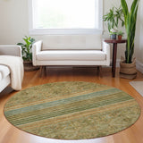 Dalyn Tabrook TB7 Aloe Rug shown in a room