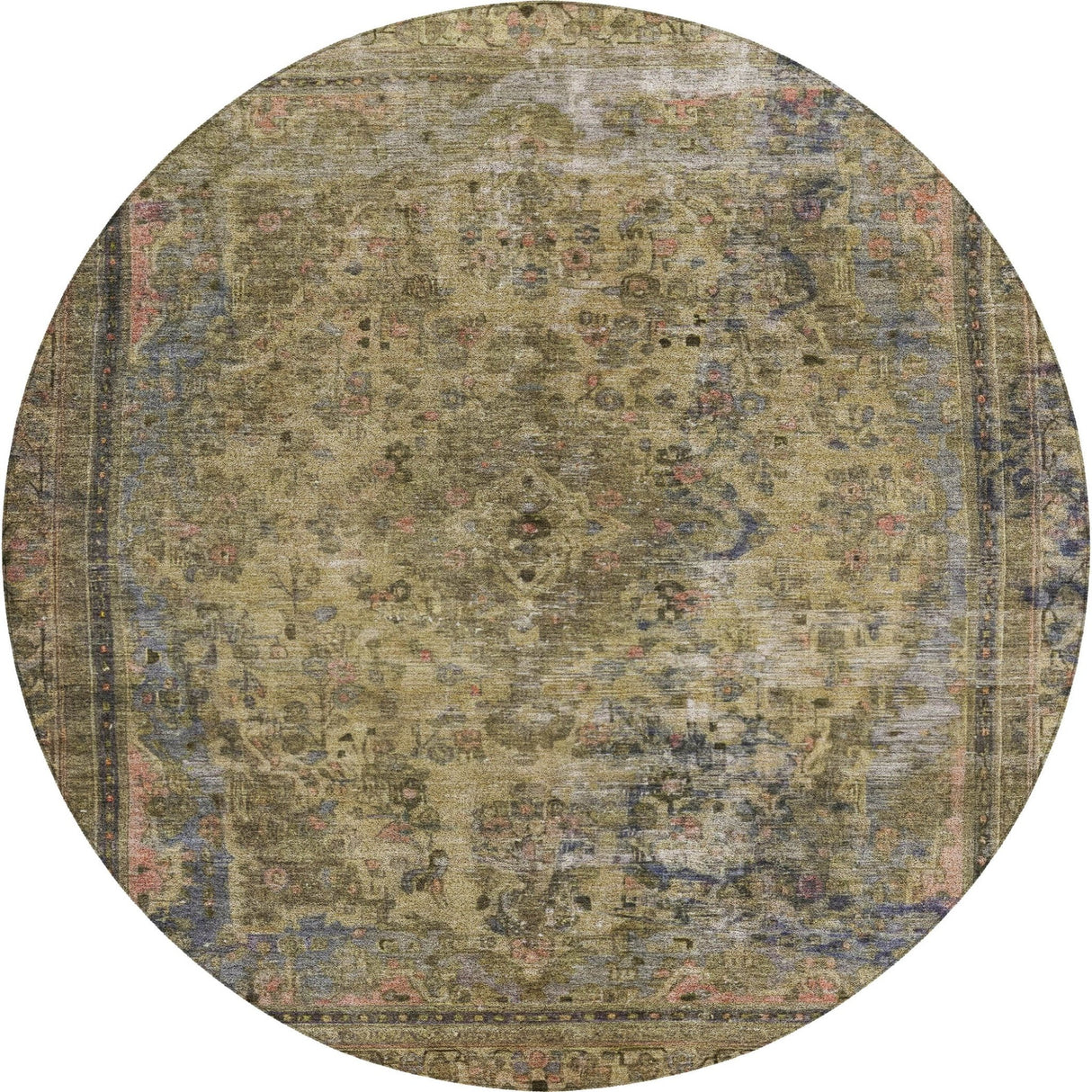 Dalyn Tabrook TB8 Tan Rug round rug
