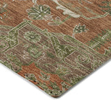Dalyn Tabrook TB9 Rust Rug corner detail
