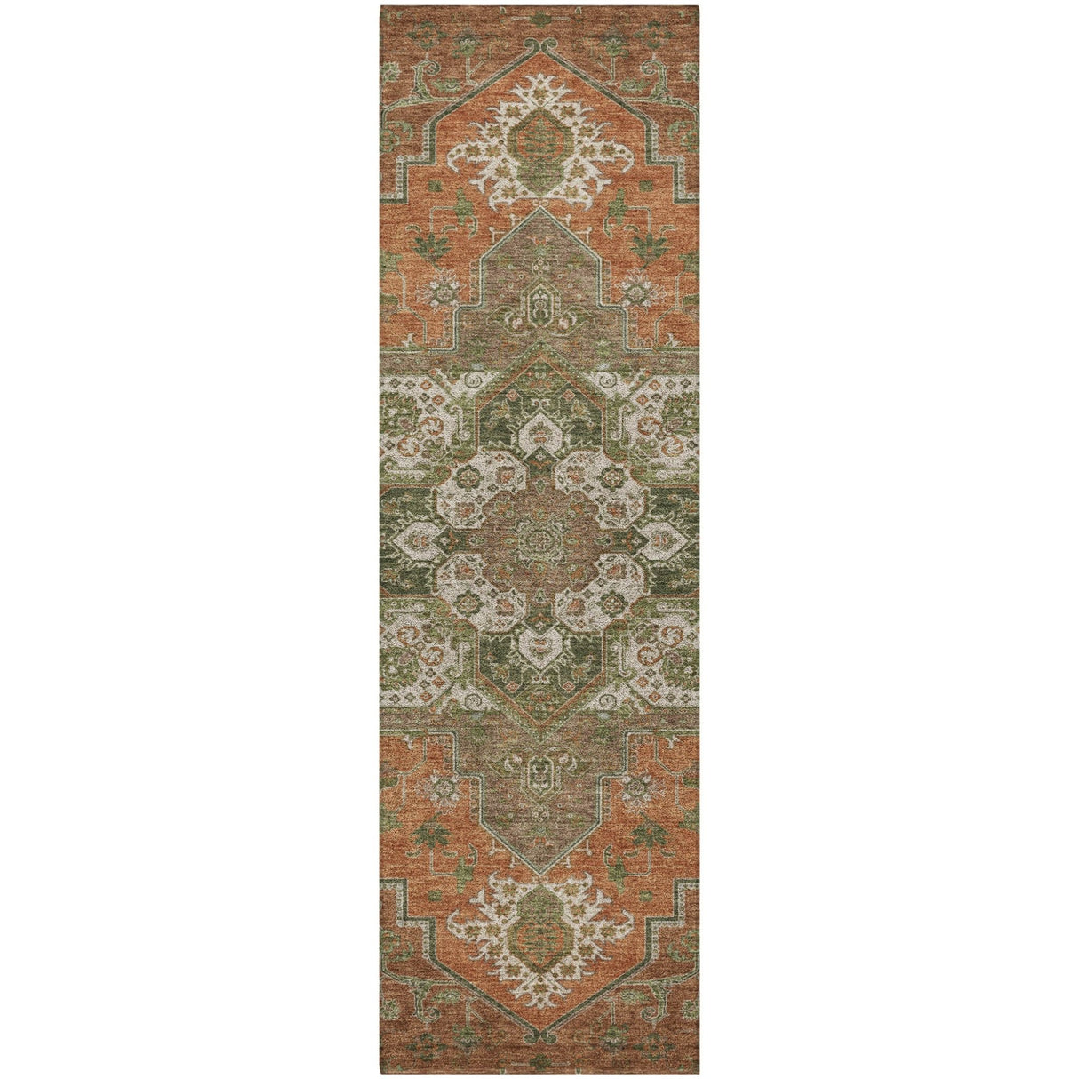 Dalyn Tabrook TB9 Rust Rug runner rug