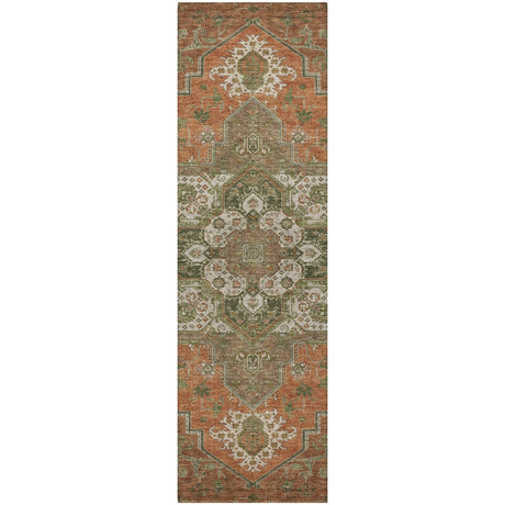 Dalyn Tabrook TB9 Rust Rug runner rug