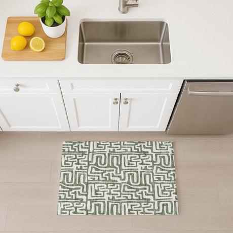 Dalyn The Reserve TR1 Basil Rug shown in a room