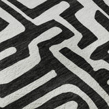 Dalyn The Reserve TR1 Black Rug color swatch