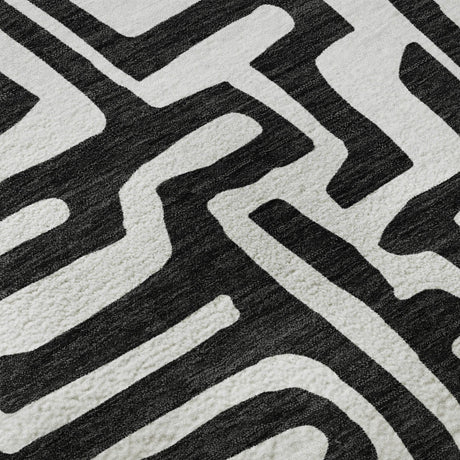 Dalyn The Reserve TR1 Black Rug color swatch