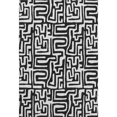 Dalyn The Reserve TR1 Black Rug main image