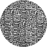 Dalyn The Reserve TR1 Black Rug round rug