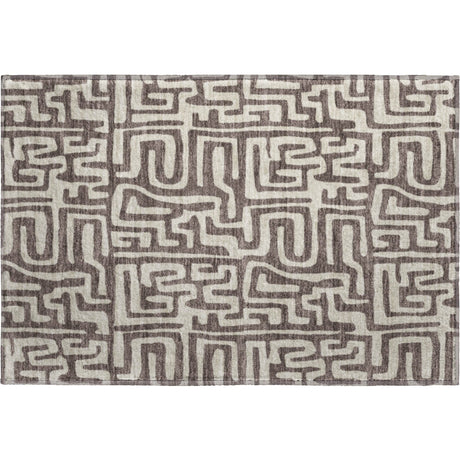 Dalyn The Reserve TR1 Chocolate Rug rectangular rug