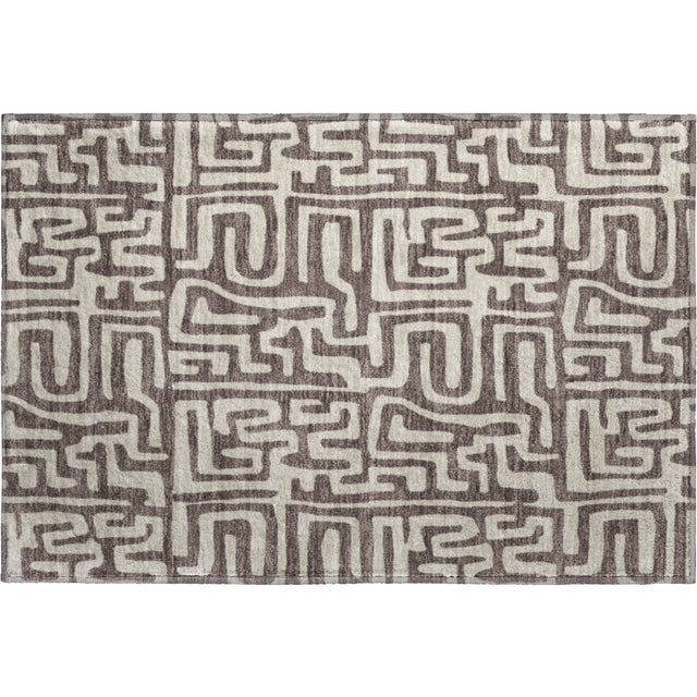 Dalyn The Reserve TR1 Chocolate Rug rectangular rug
