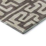 Dalyn The Reserve TR1 Chocolate Rug corner detail