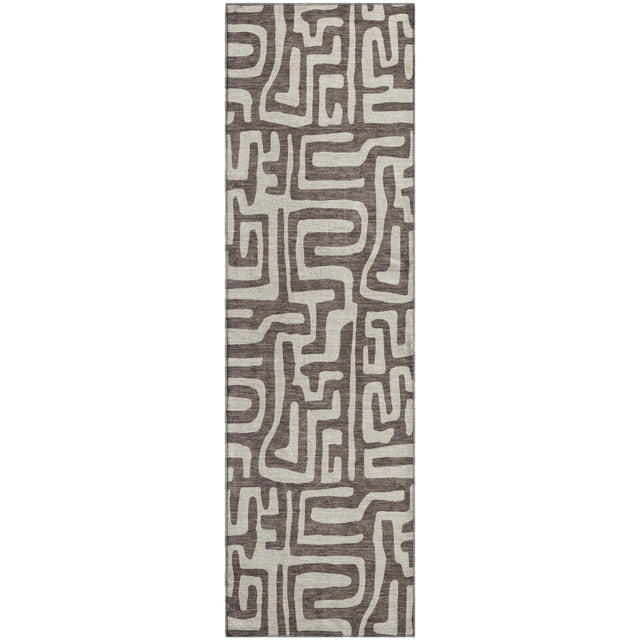 Dalyn The Reserve TR1 Chocolate Rug runner rug