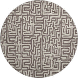 Dalyn The Reserve TR1 Chocolate Rug round rug