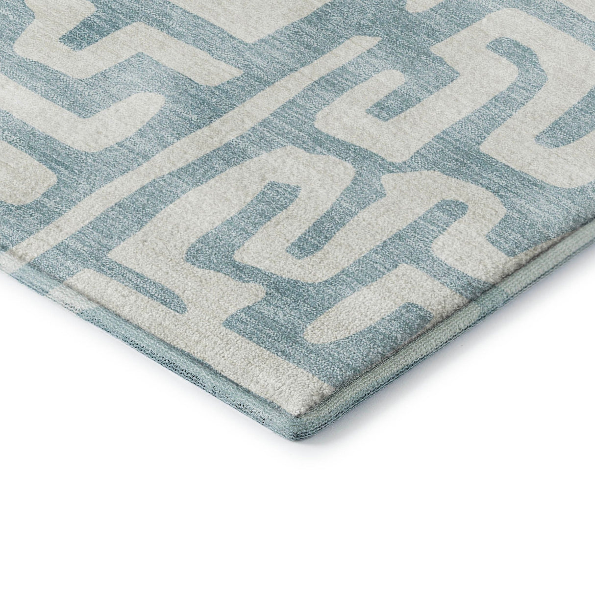 Dalyn The Reserve TR1 Denim Rug corner detail