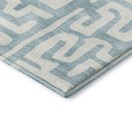 Dalyn The Reserve TR1 Denim Rug corner detail