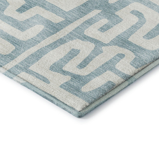 Dalyn The Reserve TR1 Denim Rug corner detail