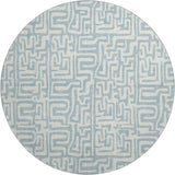 Dalyn The Reserve TR1 Denim Rug round rug