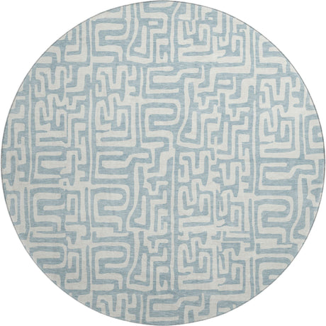 Dalyn The Reserve TR1 Denim Rug round rug