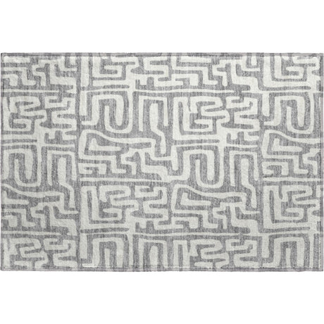 Dalyn The Reserve TR1 Gray Rug rectangular rug
