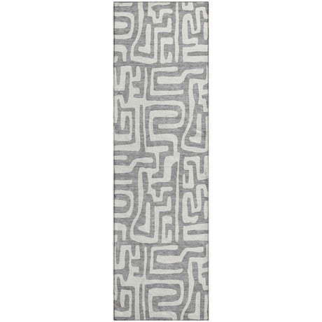Dalyn The Reserve TR1 Gray Rug runner rug