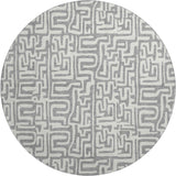 Dalyn The Reserve TR1 Gray Rug round rug