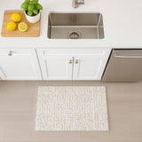 Dalyn The Reserve TR1 Ivory Rug shown in a room