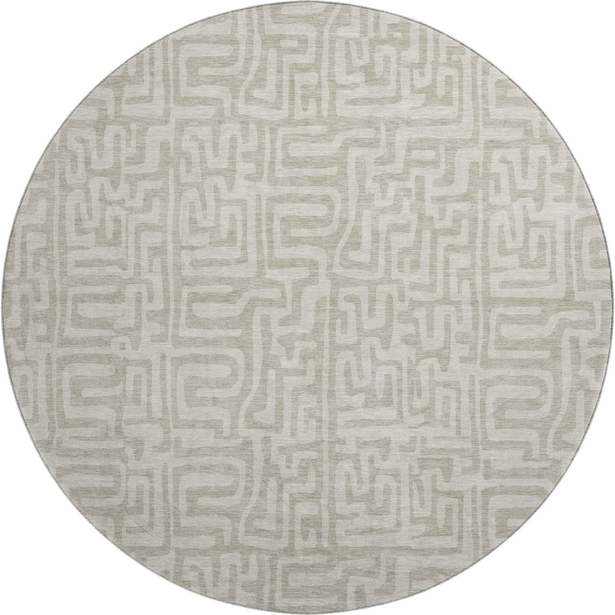 Dalyn The Reserve TR1 Taupe Rug round rug