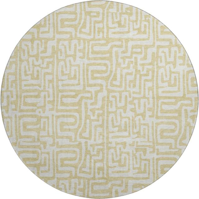Dalyn The Reserve TR1 Wheat Rug round rug