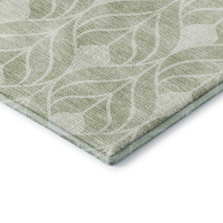 Dalyn The Reserve TR10 Celery Rug corner detail