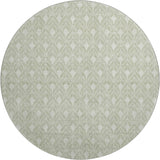 Dalyn The Reserve TR10 Celery Rug round rug