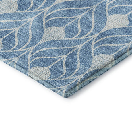 Dalyn The Reserve TR10 Denim Rug corner detail