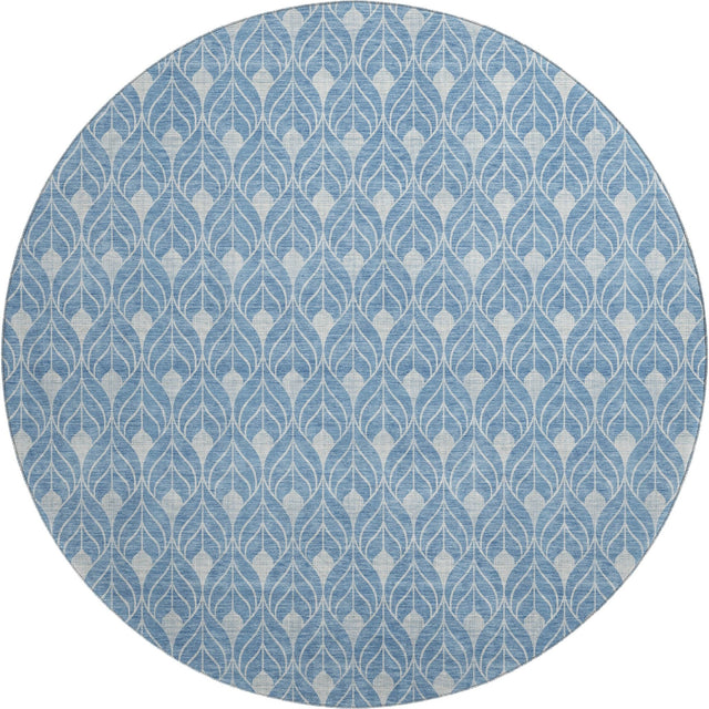 Dalyn The Reserve TR10 Denim Rug round rug