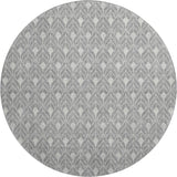 Dalyn The Reserve TR10 Gray Rug round rug