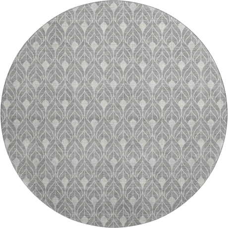 Dalyn The Reserve TR10 Gray Rug round rug