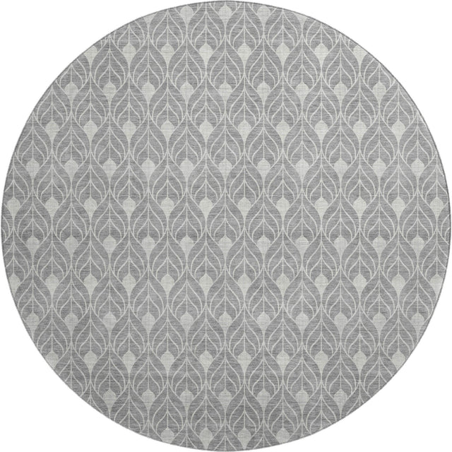 Dalyn The Reserve TR10 Gray Rug round rug
