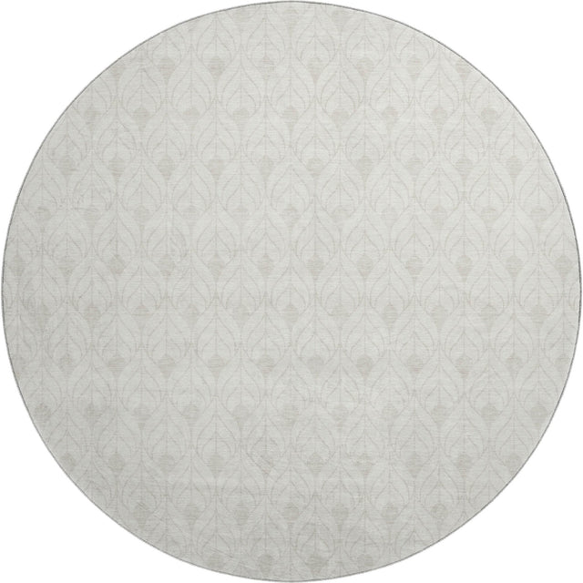 Dalyn The Reserve TR10 Ivory Rug round rug