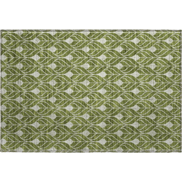 Dalyn The Reserve TR10 Olive Rug rectangular rug