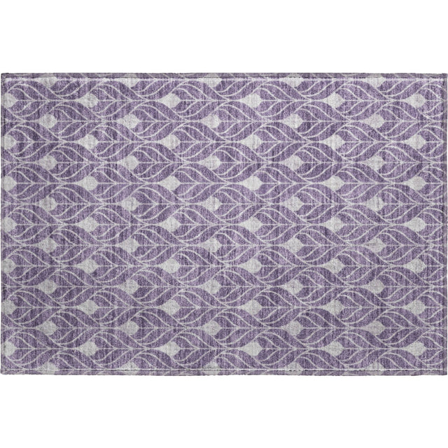 Dalyn The Reserve TR10 Plum Rug rectangular rug
