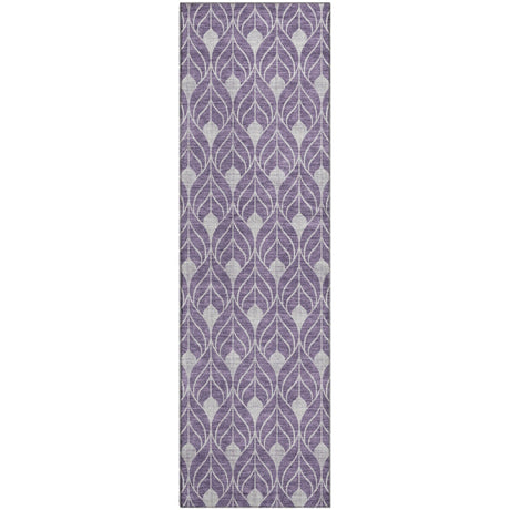 Dalyn The Reserve TR10 Plum Rug runner rug